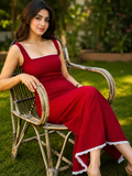 Ruby Red Vintage Dress
