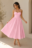 Blush Belle Midi Dress 🌸