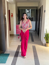 Glam Berry Saree