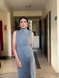 Woolen Dress with Shrug