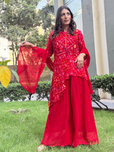 Bandhej Plazo set