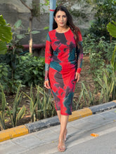 Crimson Muse Dress