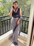 Zaraah Ruffle Saree ✨