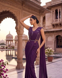 Royal Orchid Saree