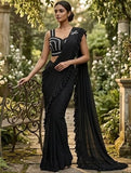 Black Elegance Saree