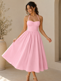 Blush Belle Midi Dress 🌸