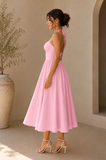 Blush Belle Midi Dress 🌸