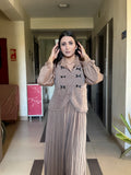 Elegant Dress with Jacket
