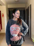 Stylish Charcoal Sweatshirt