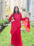 Bandhej Plazo set