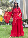 Bandhej Plazo set