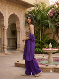 Noor Royale Plazo Set 💜