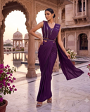 Royal Orchid Saree